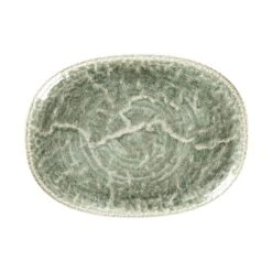 RAK Porcelain KSOP32SG Krush Sage 12.6 X 9.25 Oval Platter - 6 / CS