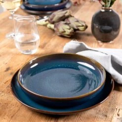 Villeroy & Boch 19-5168-2700 Blue Crafted Denim 8.5 In. Plate - 6 / CS