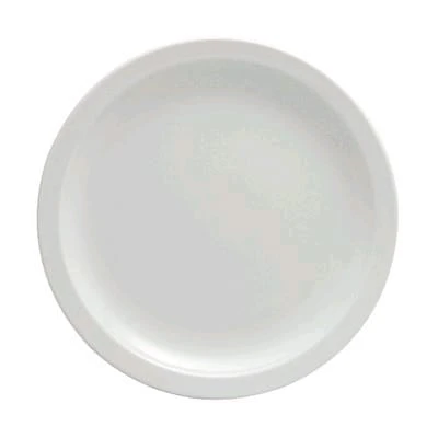 Buffalo F8000000133 Bright White Ware 8.25" Plate - 24 / CS 3 Buffalo F8000000133 Bright White Ware 8.25" Plate - 24 / CS