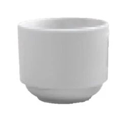Varick 6900E511 Classic Cafe Porcelain 7 Oz. Bouillon Bowl - 12 / CS