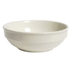 Tuxton TRE-060 Reno/Nevada 16 Oz. Eggshell Bowl - 36 / CS