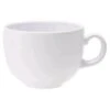 G.E.T. C-1001-W Diamond White 18 Oz. Coffee Mug - 12 / CS -Libbey Kitchenware Store 666819