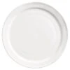World Tableware 840-430N-14 Porcelana Narrow Rim 9.5" Plate - 24 / CS -Libbey Kitchenware Store 668079