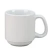 Vertex® SM-P Argyle 10 Oz Stackable Porcelain Summit Mug - 36 / CS -Libbey Kitchenware Store 684389