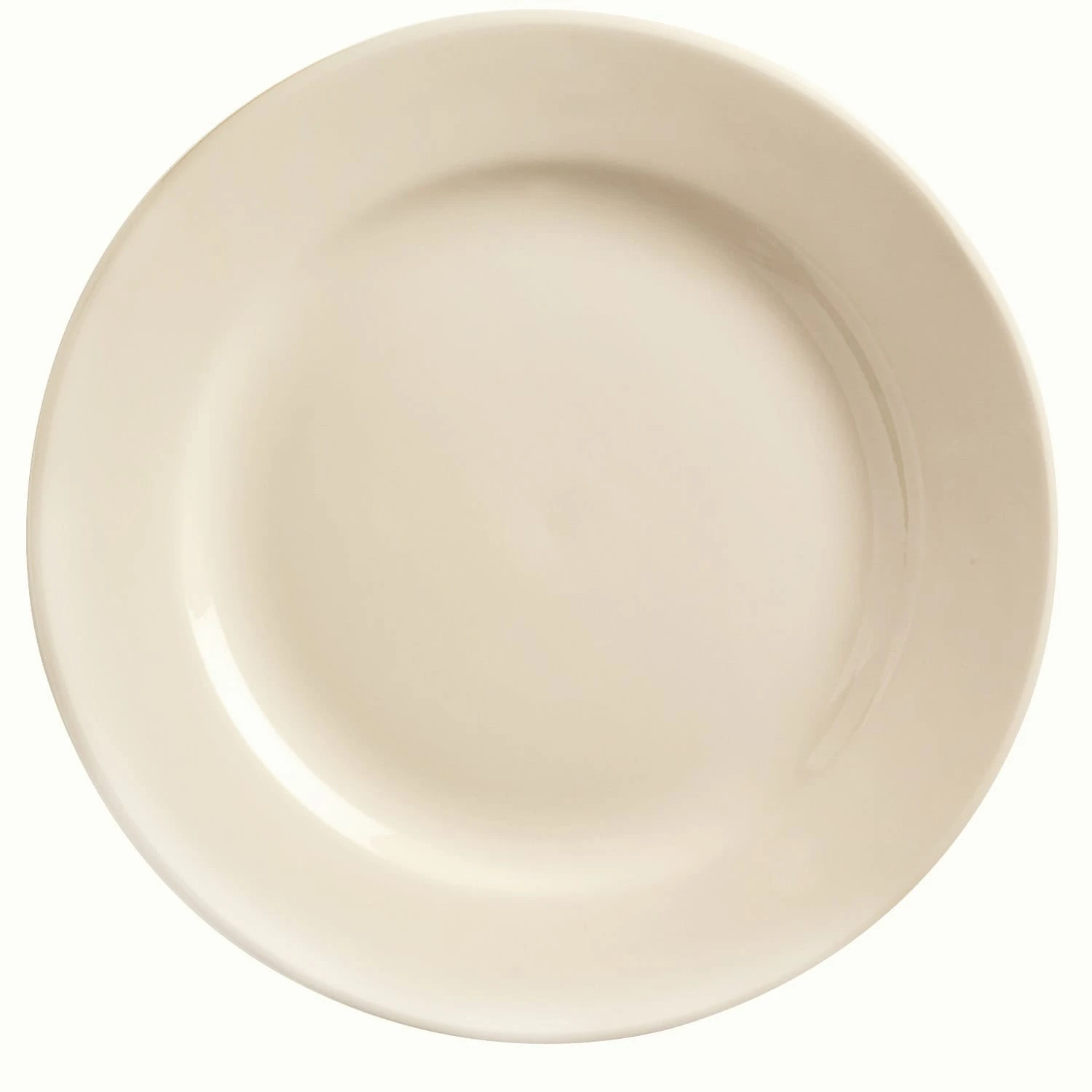 World Tableware PWC-45 Princess White 10.5" RE Plate - 12 / CS 3 World Tableware PWC-45 Princess White 10.5" RE Plate - 12 / CS