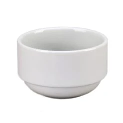 Vertex® China AV-4S Ventana 9 Oz. Stacking Bouillon - 36 / CS