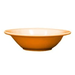 Homer Laughlin China 165325 Tangerine 3.25 Oz. Fruit Bowl - 36 / CS