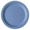 Cambro 825CWNR401 Camwear Slate Blue 8-1/4 Narrow Rim Plate - 48 / CS -Libbey Kitchenware Store 741748