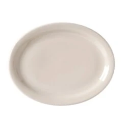 Vertex® RNR-13 Royal 11.5" White Narrow Rim Platter - 12 / CS