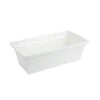 Bon Chef 53104WHITE White Rectangular 3.75 Gallon Americana Bowl -Libbey Kitchenware Store 787222