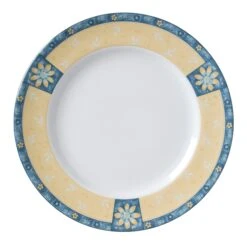 Vertex® China AL-16-DS Alpine Daisies 10.5" Plate - 12 / CS