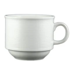 Vertex® China RA-1S Radiance 7 Oz. Stacking Cup - 36 / CS