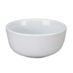 Vertex® China ARG-95 Argyle 9.5 Oz. White Jung Bowl - 36 / CS