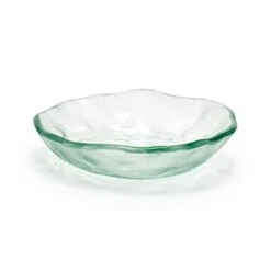 FOH DSD010CLG23 Arctic 4" Organic Clear Glass Dish - 12 / CS