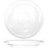 International Tableware DO-36 White Porcelain A.D. Saucer - 36 / CS -Libbey Kitchenware Store 863575