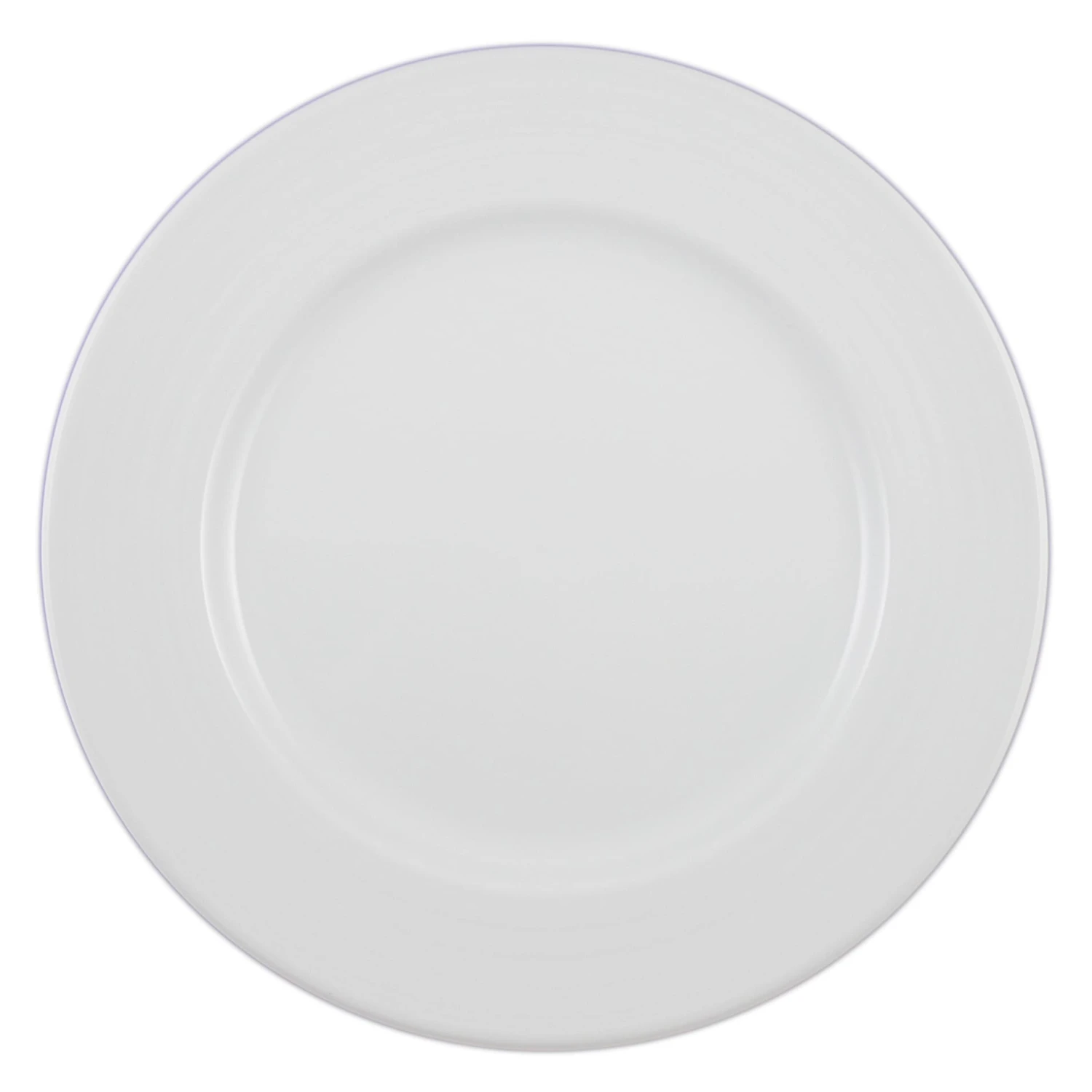 Vertex® China CB-21 Crystal Bay 12.25" White Plate - 12 / CS 3 Vertex® China CB-21 Crystal Bay 12.25" White Plate - 12 / CS