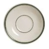 Tuxton TGB-002 Green Bay 6" Eggshell Demitasse Saucer - 36 / CS -Libbey Kitchenware Store 911656