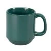 Vertex SM-FG Vista 10 Oz Stackable Forest Green Summit Mug - 36 / CS -Libbey Kitchenware Store 919102