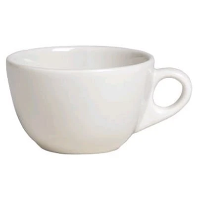 Anfora A100P054 American Basics White 9 Oz. Low Cup - 24 / CS 3 Anfora A100P054 American Basics White 9 Oz. Low Cup - 24 / CS