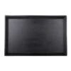 Elite Global Solutions JW5216-B Zen Black 15-3/4" Rectangle Tray -Libbey Kitchenware Store 967738