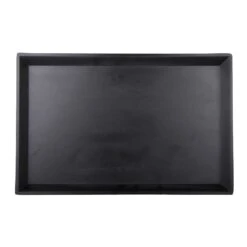 Elite Global Solutions JW5216-B Zen Black 15-3/4" Rectangle Tray