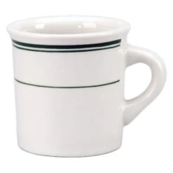Vertex® China DMG-38 Del Mar Green 8 Oz. Arcadian Mug - 36 / CS
