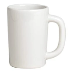 Anfora A100P070 American Basics White 9 Oz. Coffee Mug - 12 / CS